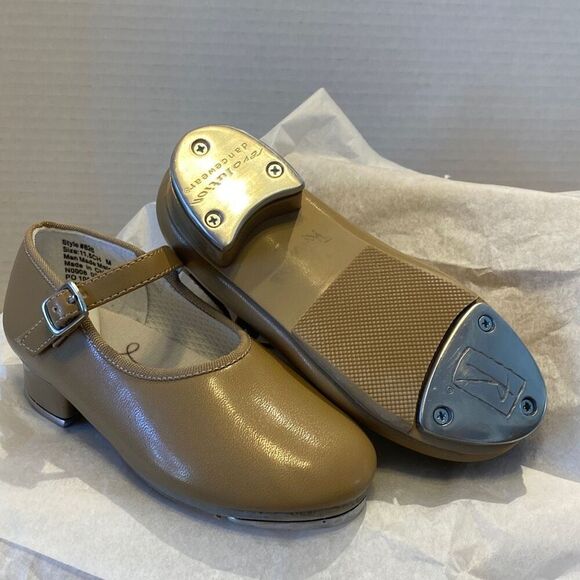 Revolution Dancewear Tap Dance Shoes Girl’s 11.5ch - Picture 5 of 11